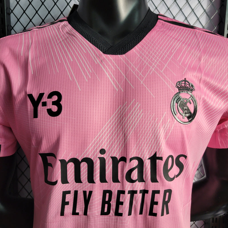 CAMISA DO REAL MADRID 22/23 PINK VERSÃO PLAYER