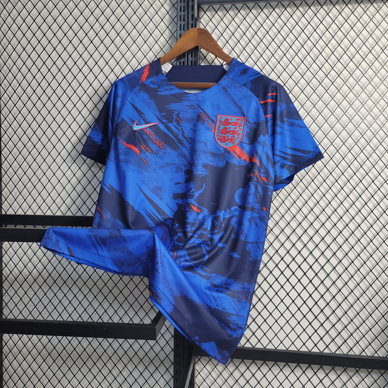 CAMISA DA SELEÇÃO DA INGLATERRA 22/23 AZUL TREINO