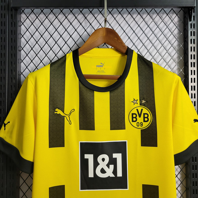 CAMISA DO BORUSSIA DORTMUND 22/23 AMARELO