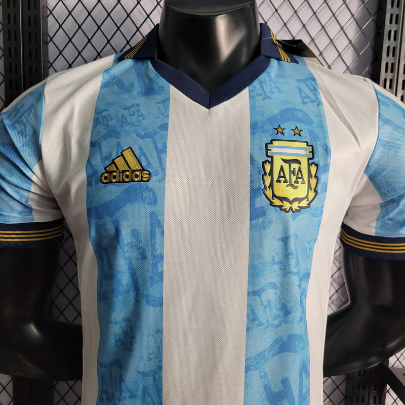 CAMISA DA SELEÇÃO DA ARGENTINA 22/23 AZUL CLARO VERSÃO PLAYER