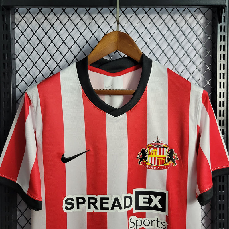 CAMISA DO SUNDERLAND 22/23 VERMELHO E BRANCO