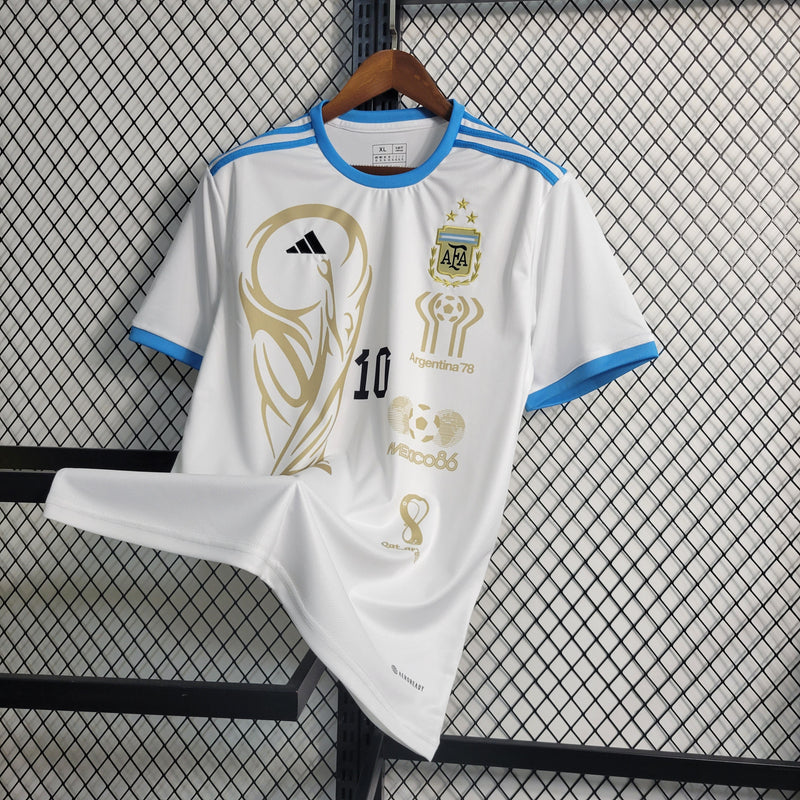 CAMISA DA SELEÇÃO DA ARGENTINA 23/24 COMEMORATIVA