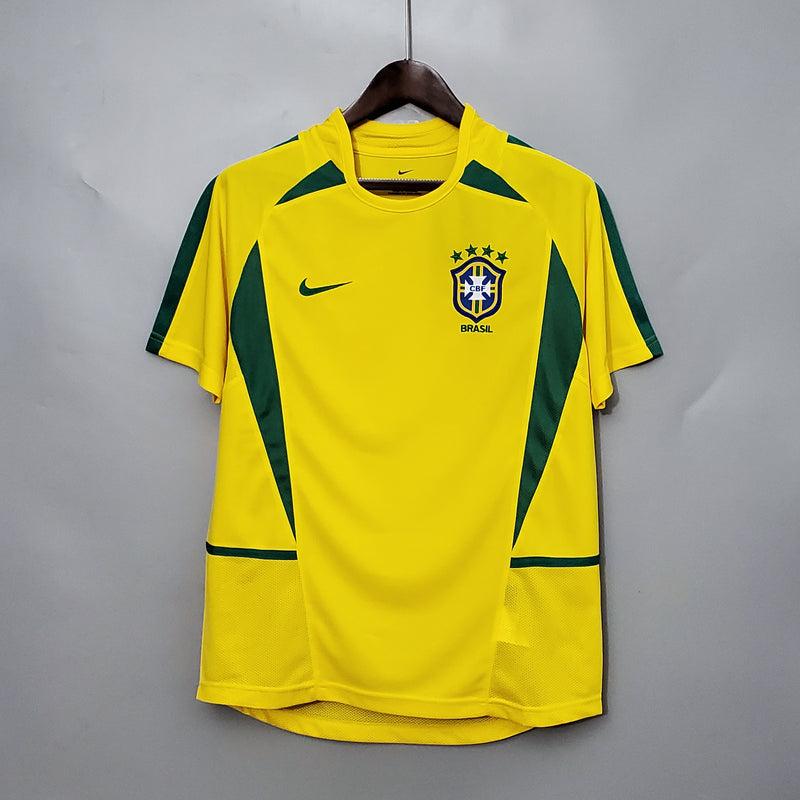 Camisa Seleção Brasileira 2002 - Retrô