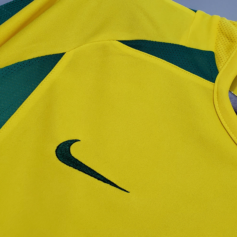 Camisa Seleção Brasileira 2002 - Retrô