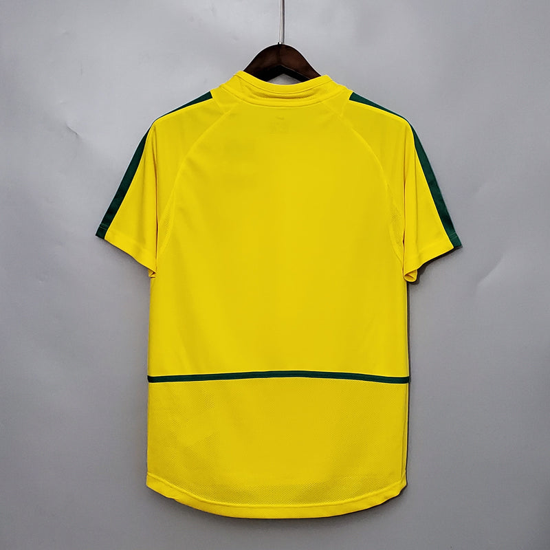 Camisa Seleção Brasileira 2002 - Retrô