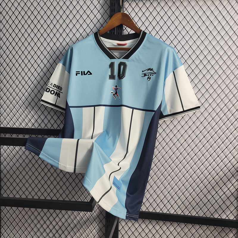 camisa Argentina retrô