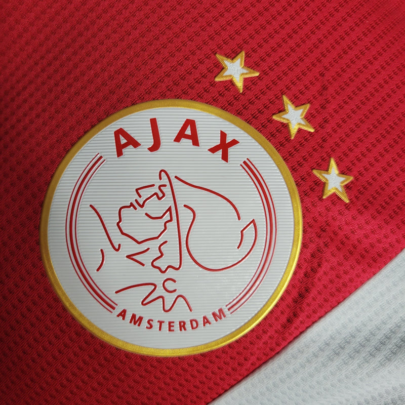 CAMISA DO AJAX 22/23 TRADICIONAL VERSÃO PLAYER