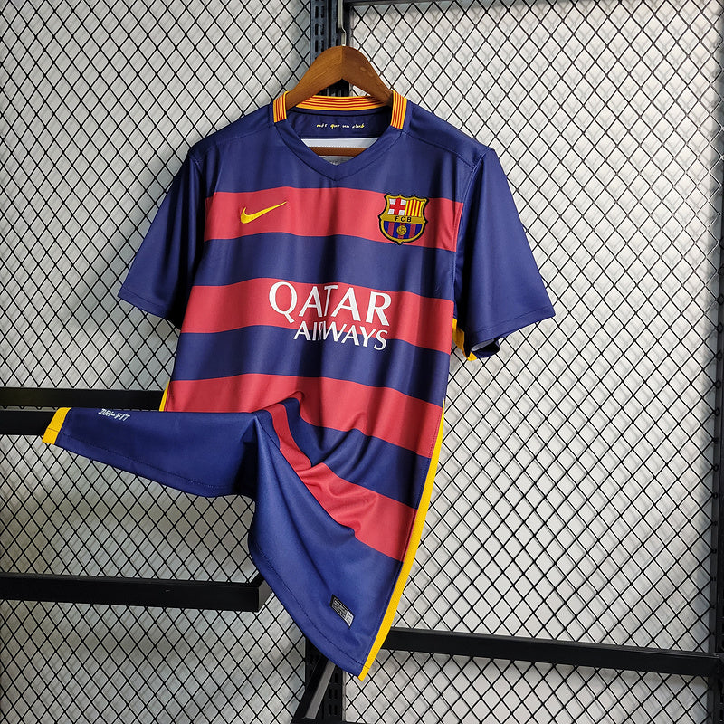 Camisa Barcelona Retrô - 15/16