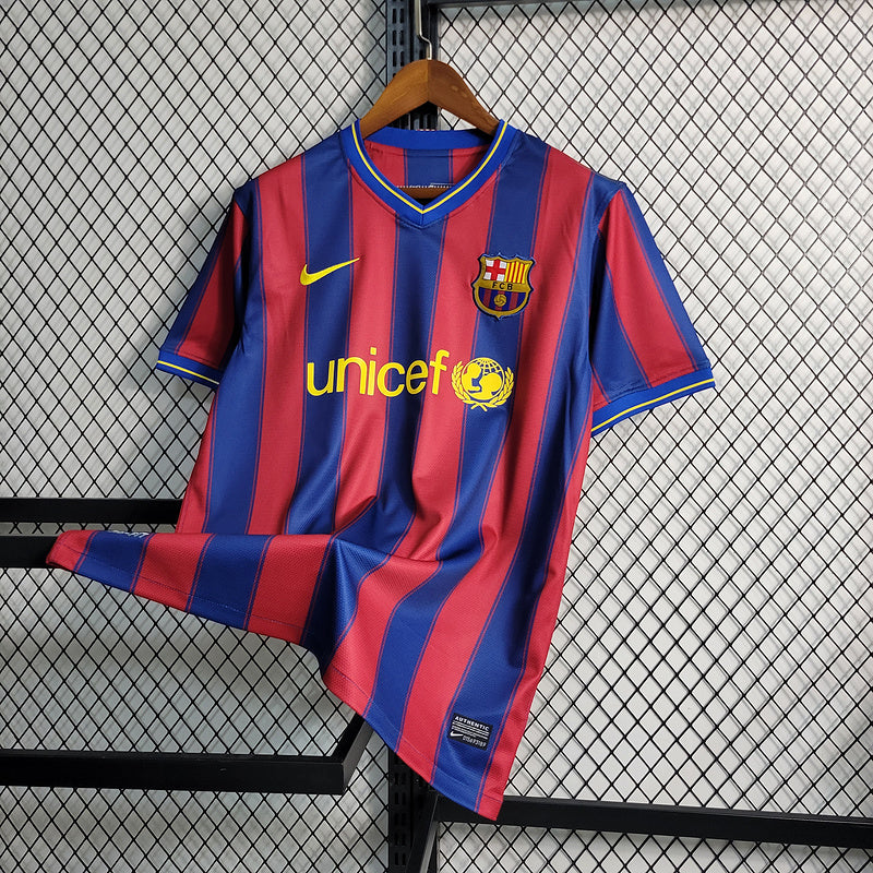 Camisa Barcelona Retrô - 09/10