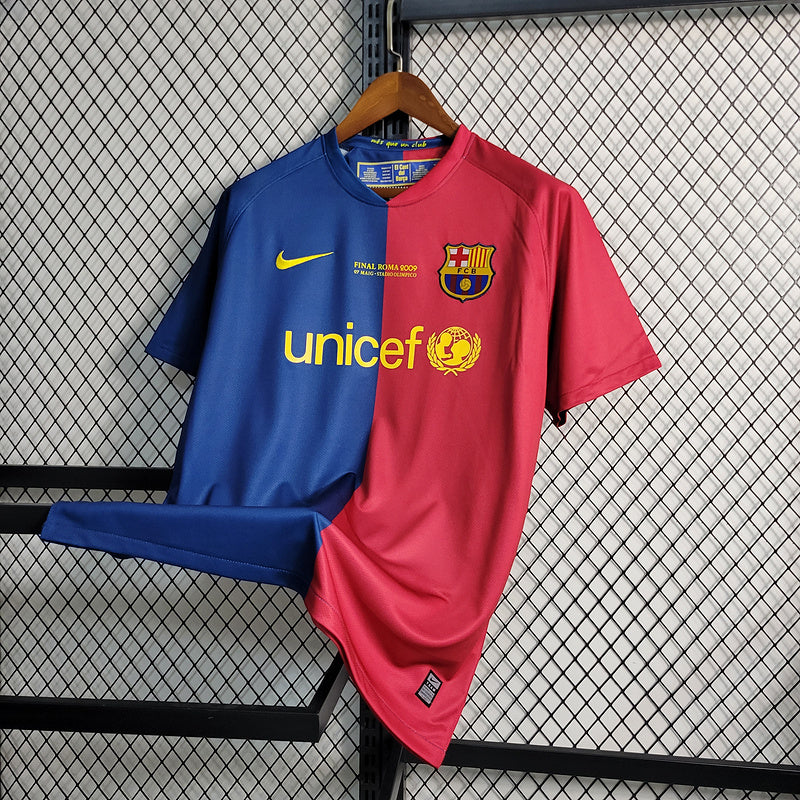 Camisa Barcelona Retrô - 08/09