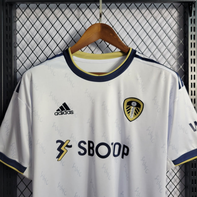 CAMISA DO LEEDS UNITED 22/23 BRANCO