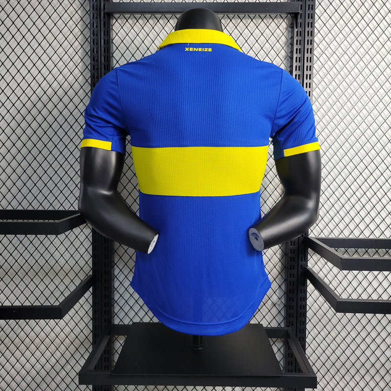 CAMISA DO BOCA JUNIORS 23/24 AZUL VERSÃO PLAYER