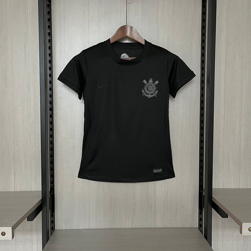 Camisa Corinthians black 24/25 - Feminina