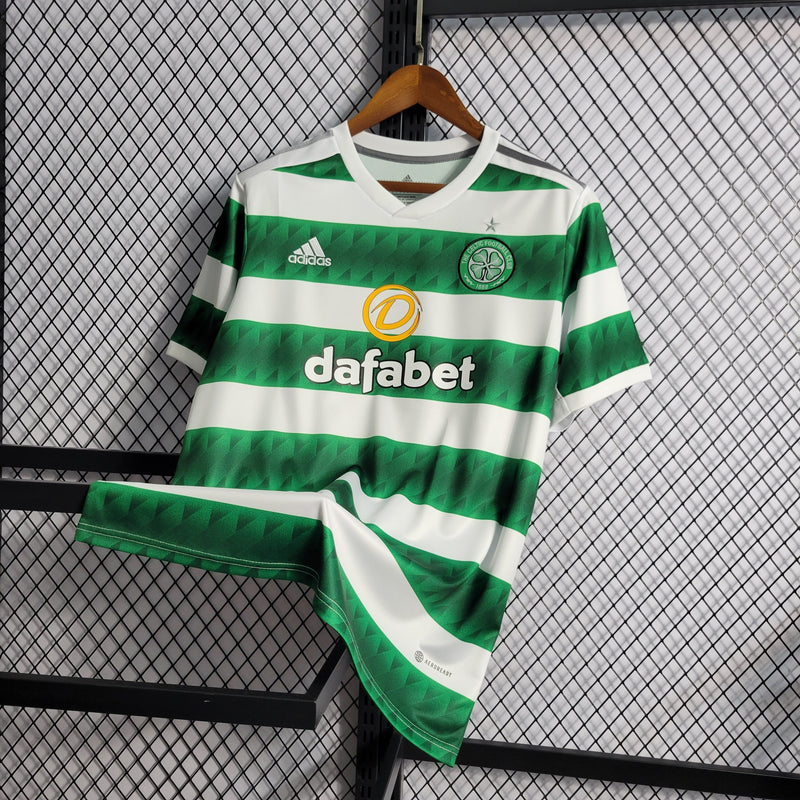 CAMISA DO CELTIC 22/23 VERDE E BRANCO