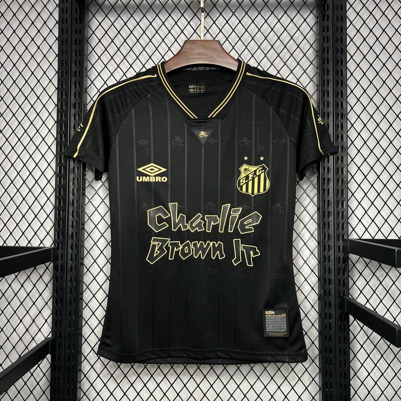 Camisa Santos Charlie Brown Jr Feminina - 24/25