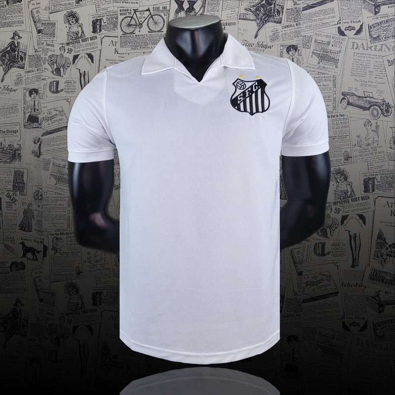 Camisa Santos retrô 1970