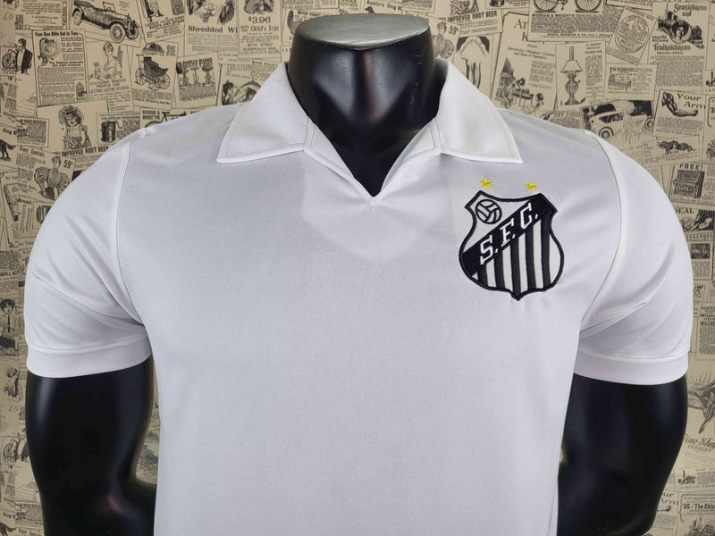 Camisa Santos retrô 1970