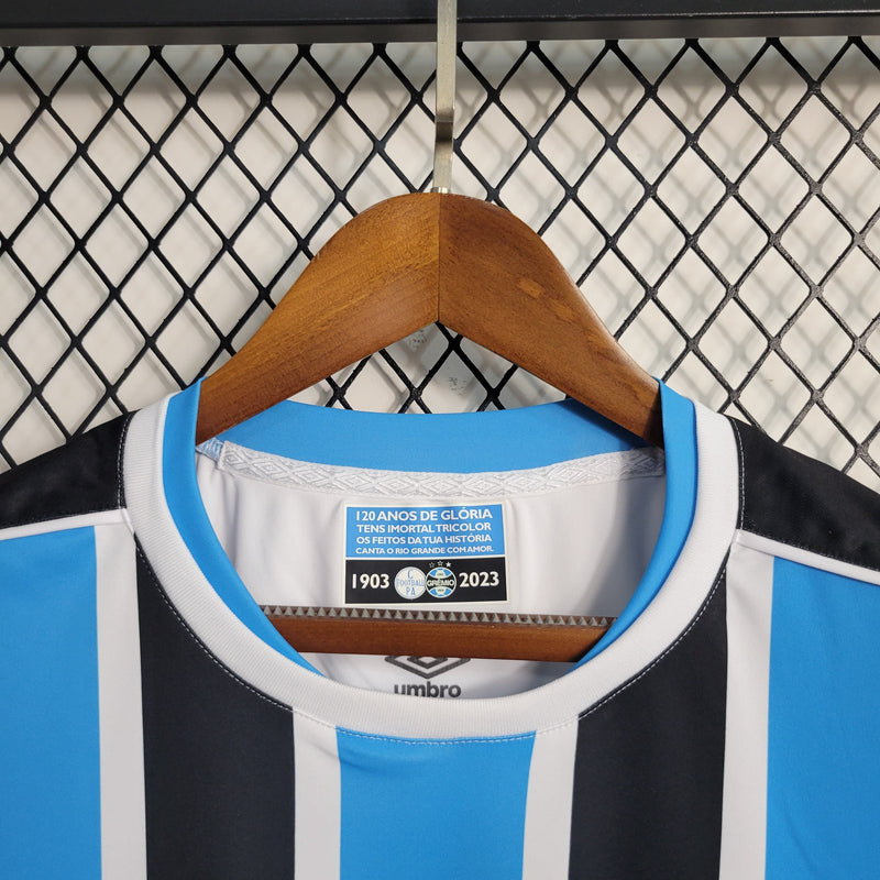 CAMISA DO GRÊMIO 23/24 AZUL E PRETO