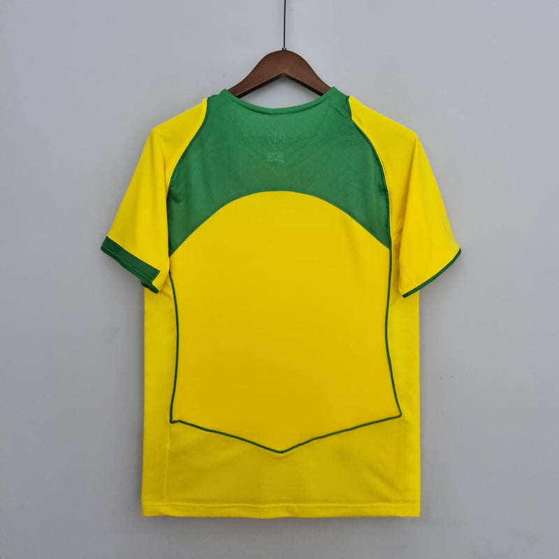 Camisa Retrô Seleção Brasil 2004/06 Home