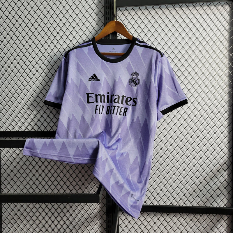 CAMISA DO REAL MADRID 22/23 ROXO