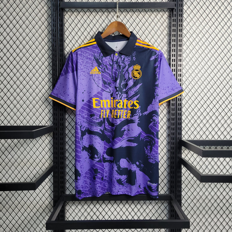 CAMISA DO REAL MADRID 23/24 ROXO