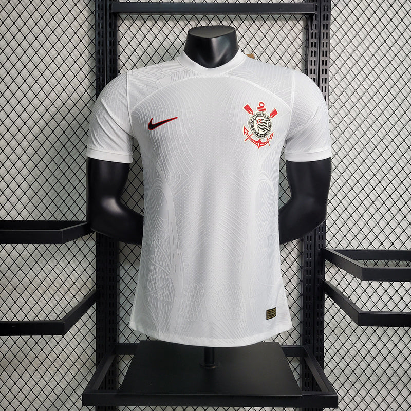 Camisa Corinthians branca 23/24 - Versão Jogador + brinde exclusivo