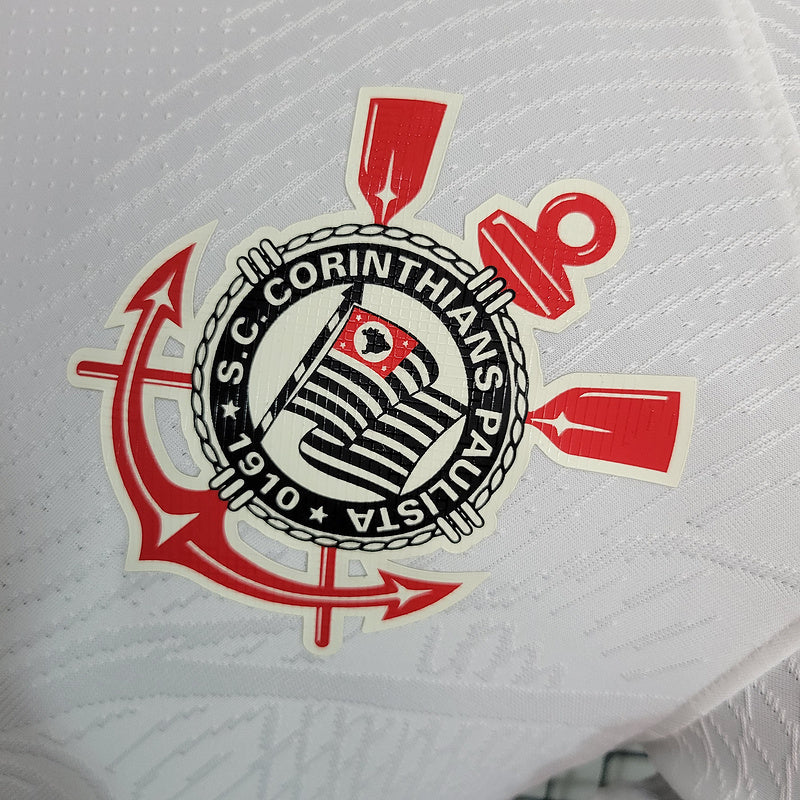 Camisa Corinthians branca 23/24 - Versão Jogador + brinde exclusivo