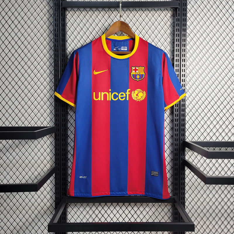 Camisa retrô Barcelona 2010/11