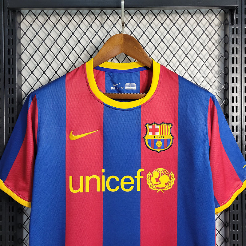 Camisa retrô Barcelona 2010/11