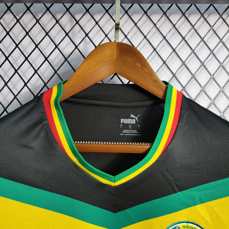 CAMISA DA SELEÇÃO DO SENEGAL 22/23 BLACK