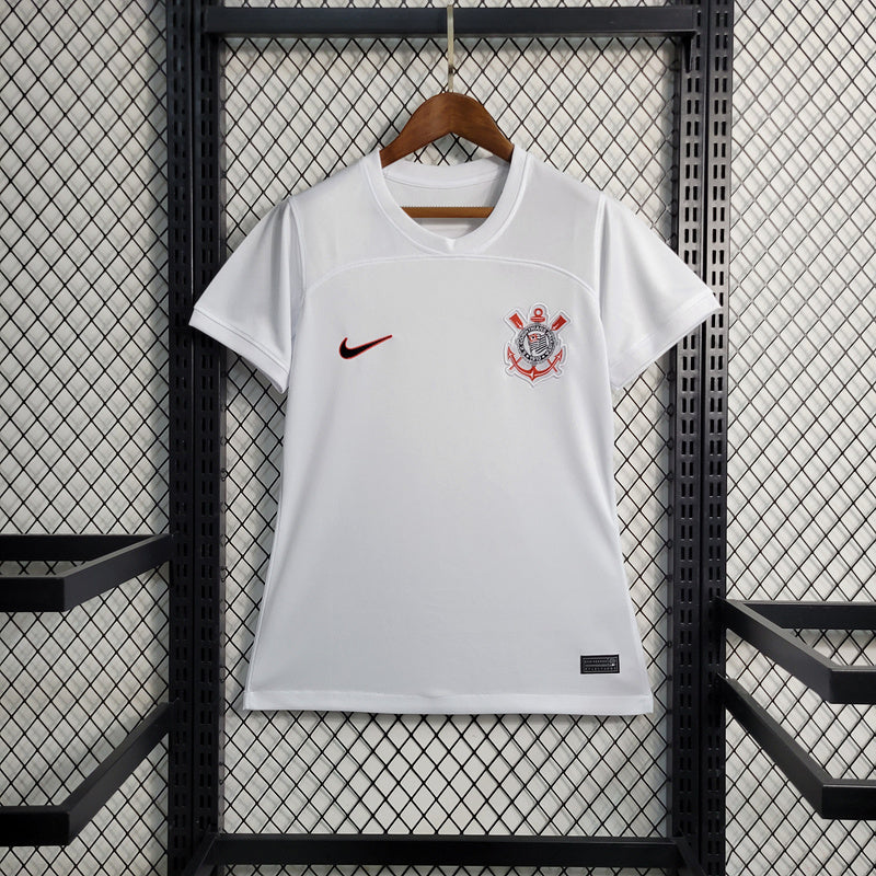 Camisa Corinthians branca 23/24 - Feminina