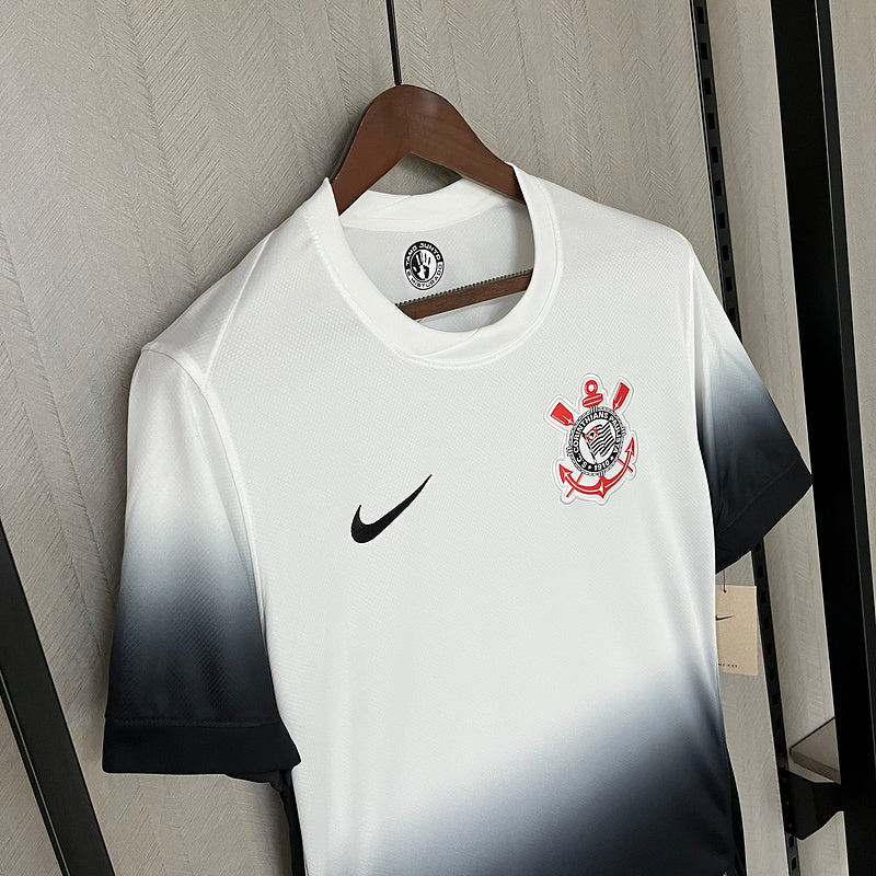 Camisa Corinthians titular 24/25 + brinde exclusivo