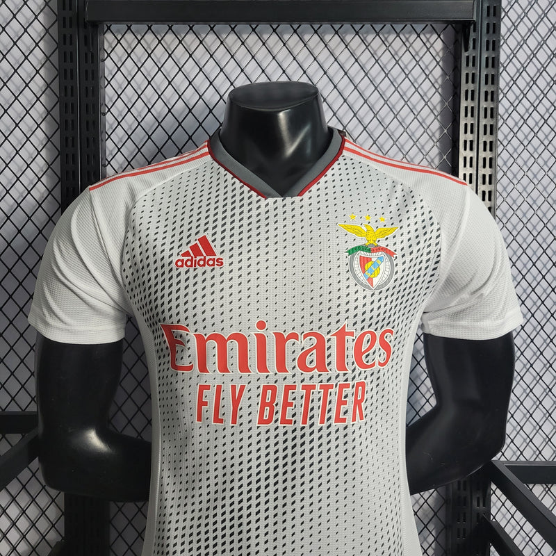 CAMISA DO BENFICA 22/23 BRANCO VERSÃO PLAYER