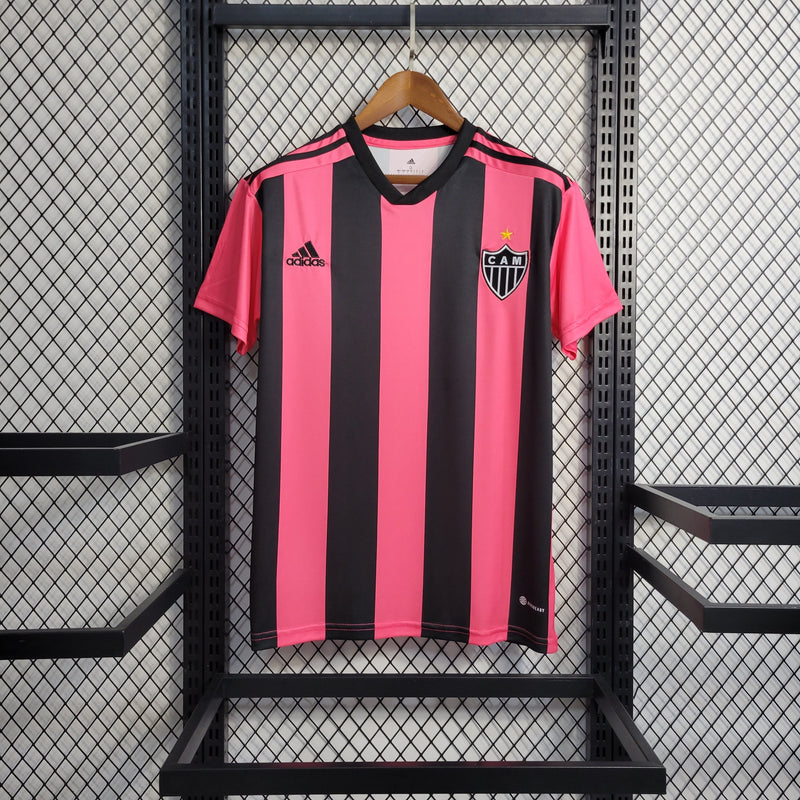 CAMISA DO ATLETICO MINEIRO 22/23 ROSA EDIÇÃO ESPECIAL