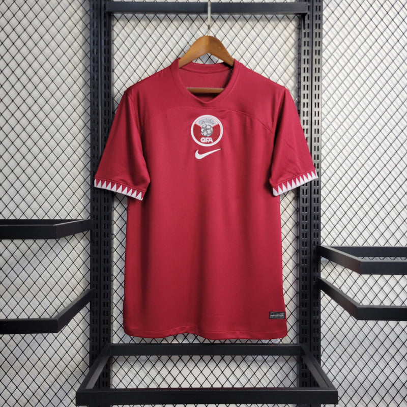 CAMISA DA SELEÇÃO DO QATAR 22/23 RED