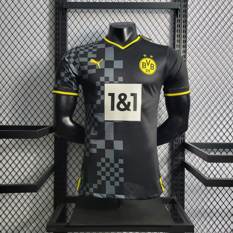 CAMISA DO BORUSSIA DORTMUND 22/23 BLACK VERSÃO PLAYER