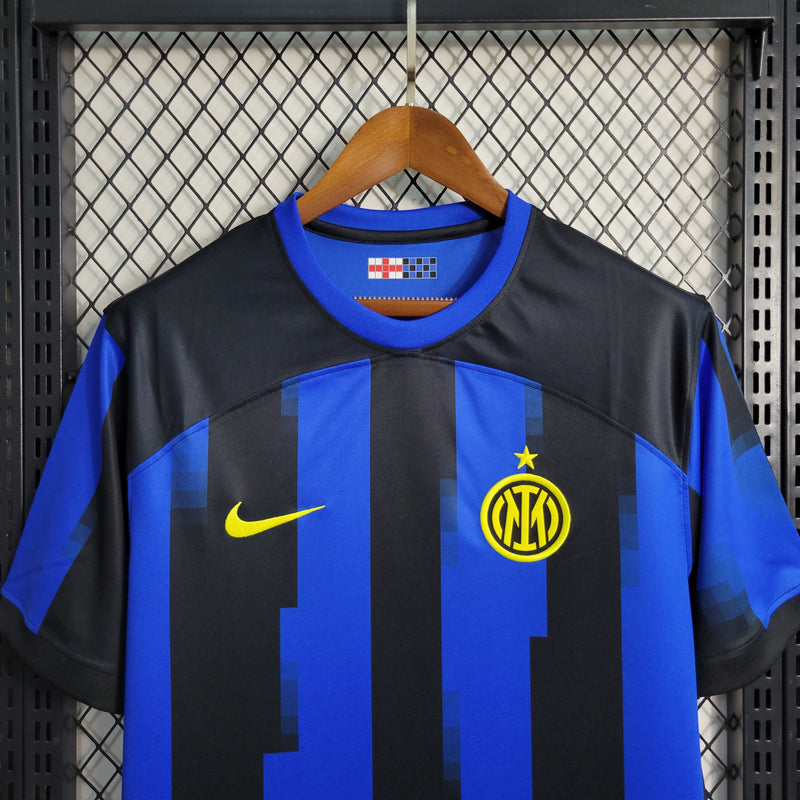 CAMISA DO INTER DE MILÃO 23/24 AZUL