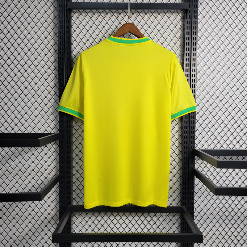 CAMISA DA SELEÇÃO DO BRASIL 22/23 AMARELO TORCIDA