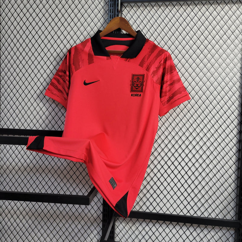 CAMISA DA SELEÇÃO DA KOREA 22/23 RED