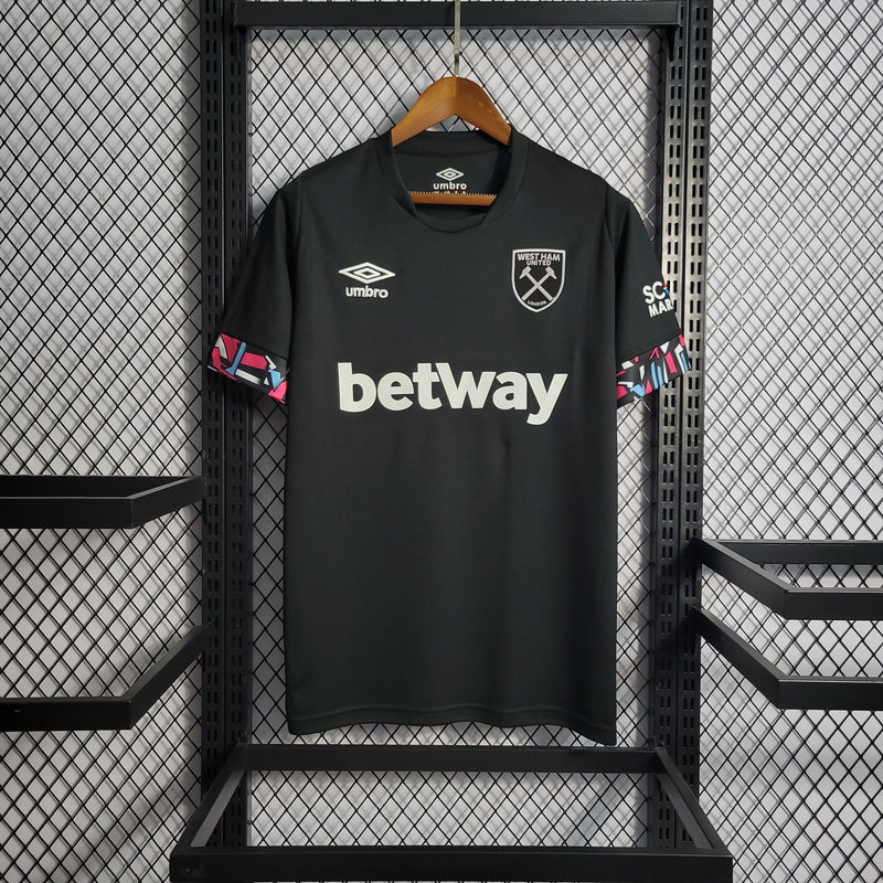 CAMISA DO WEST HAM 22/23 BLACK