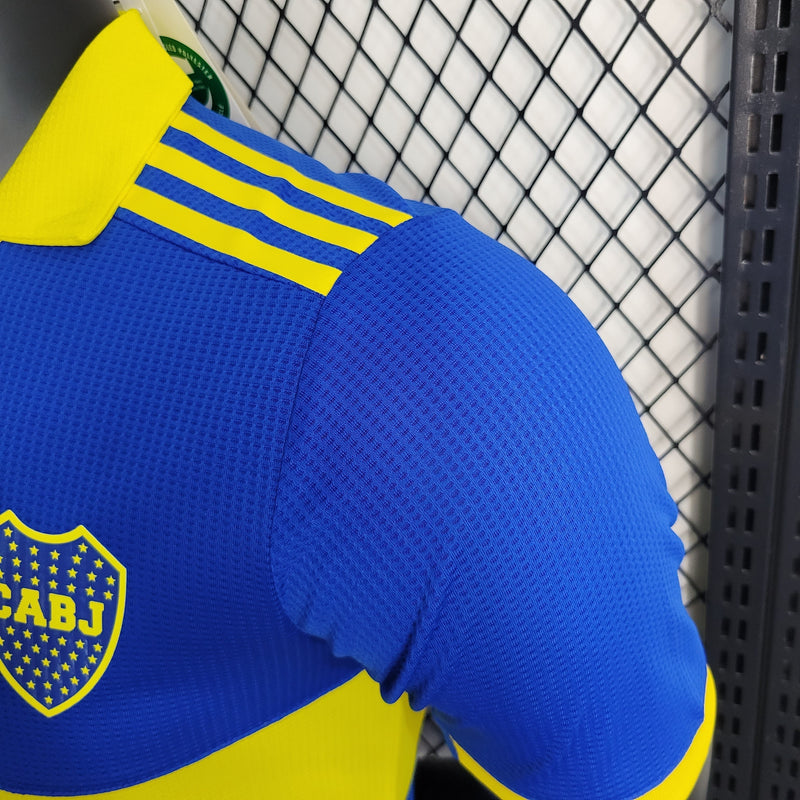 CAMISA DO BOCA JUNIORS 23/24 AZUL VERSÃO PLAYER