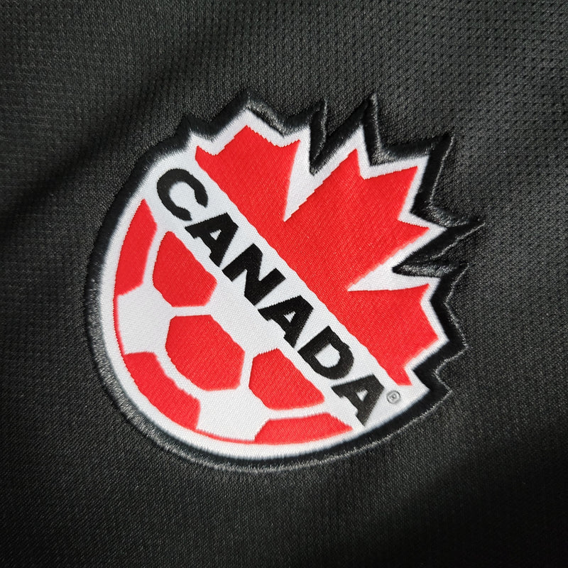 CAMISA DA SELEÇÃO DO CANADA 22/23 PRETO