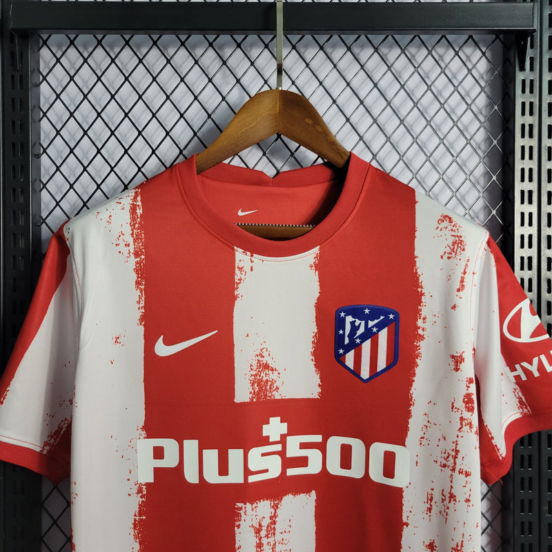 CAMISA DO ATLETICO DE MADRID 21/22 TRADICIONAL