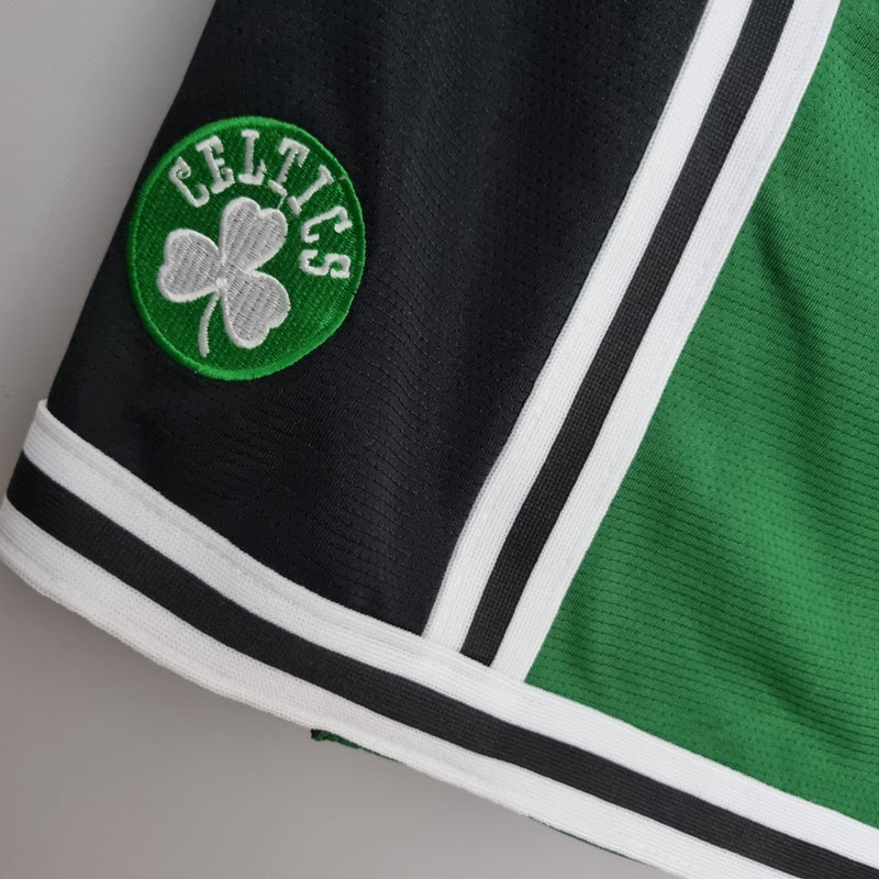 Shorts Boston Celtics Black Green NBA