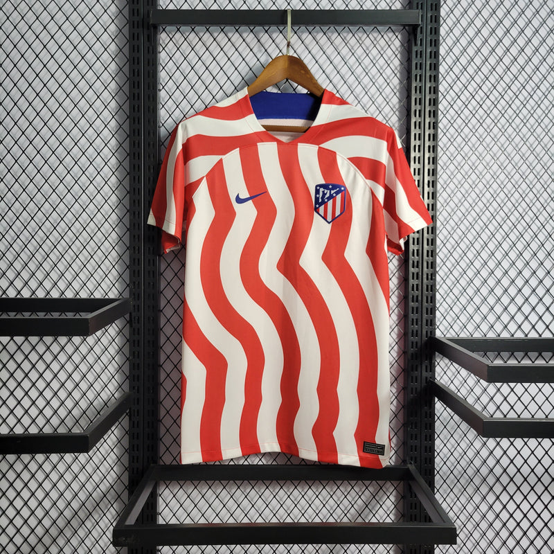 CAMISA DO ATLETICO DE MADRID 22/23 TRADICIONAL