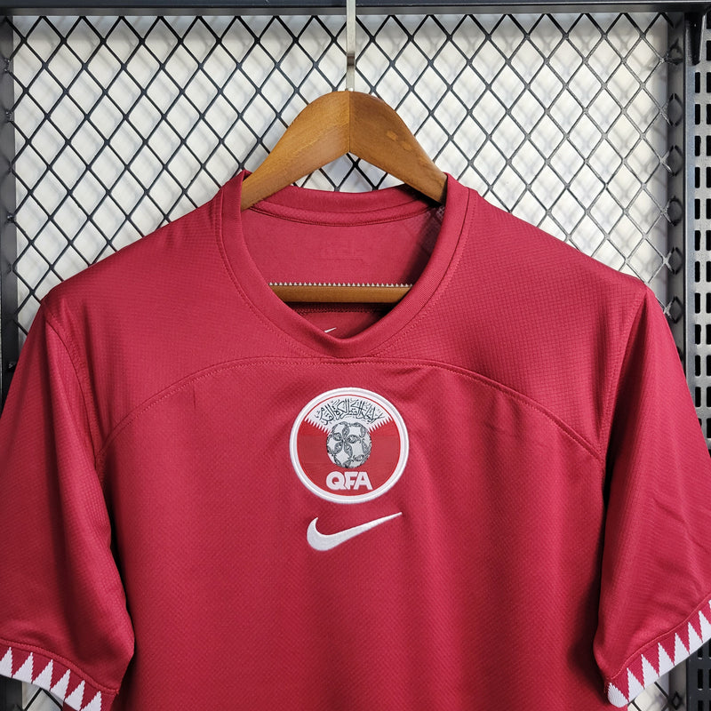 CAMISA DA SELEÇÃO DO QATAR 22/23 RED