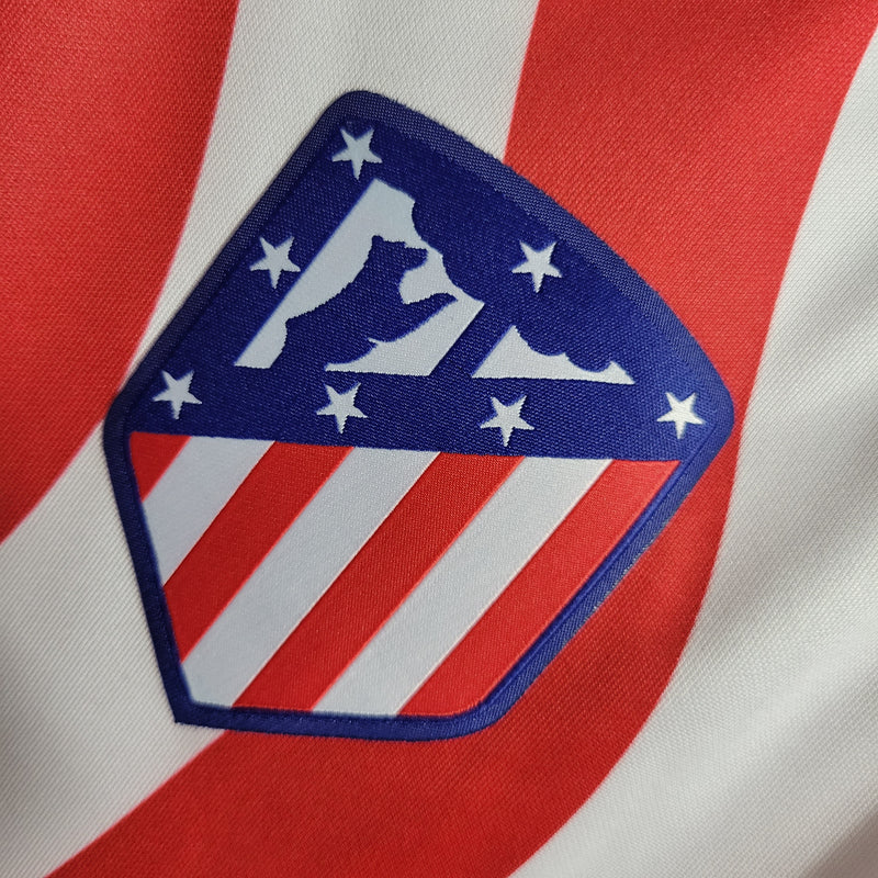 CAMISA DO ATLETICO DE MADRID 22/23 TRADICIONAL