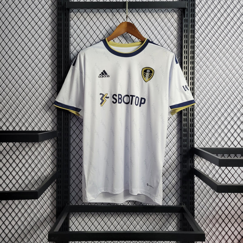 CAMISA DO LEEDS UNITED 22/23 BRANCO