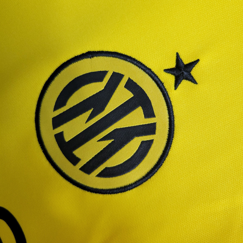 CAMISA DO INTER DE MILÃO 22/23 AMARELO TREINO