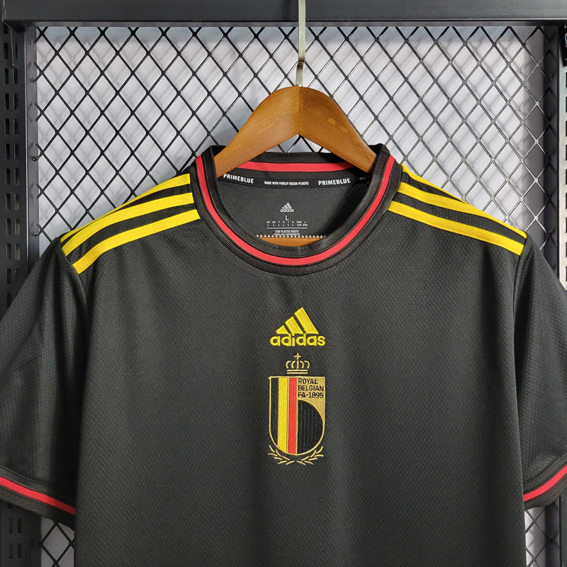 CAMISA DA SELEÇÃO DA BELGICA 22/23 BLACK